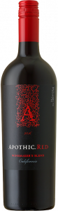 Apothic red wine bottle punaviini pullo