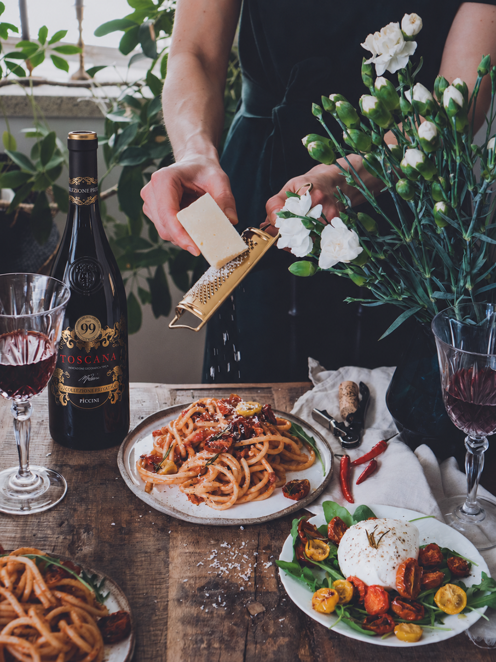 Italialainen klassikkopasta all’Amatriciana Italialainen klassikkopasta all’Amatriciana