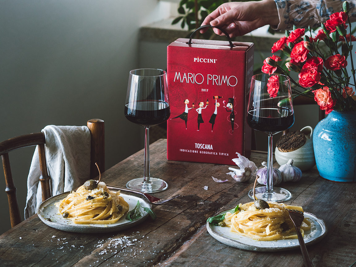 Taivaallinen tryffelipasta Tryppelipasta reseptin artikkelikuva
