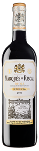 Espanjalainen punaviini Rioja. Marqués de Riscal Reserva 2020