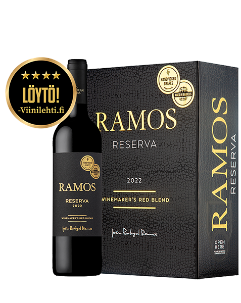 Ramos Reserva Red -punaviini entrecoteaterian kanssa – täyteläinen ja mausteinen viini grillatulle lihalle.